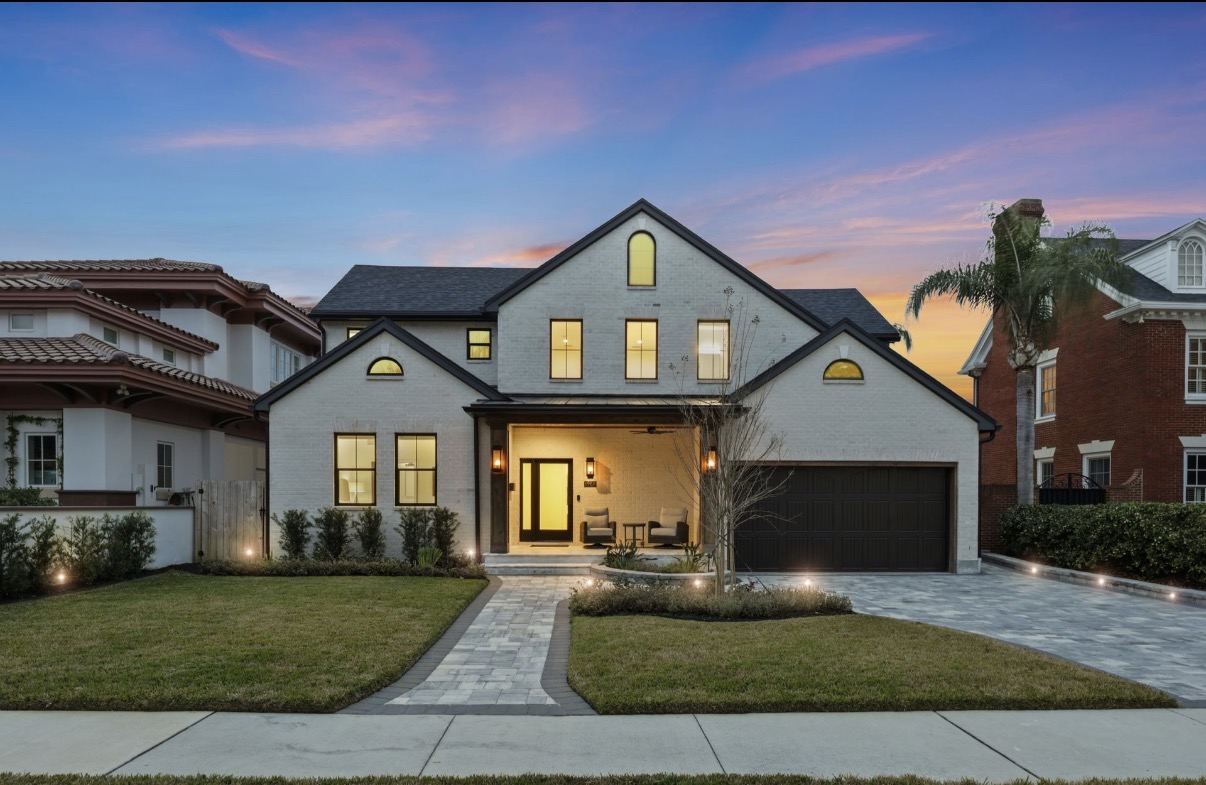 Finished custom home renovation in San Marco, Jacksonville, FL